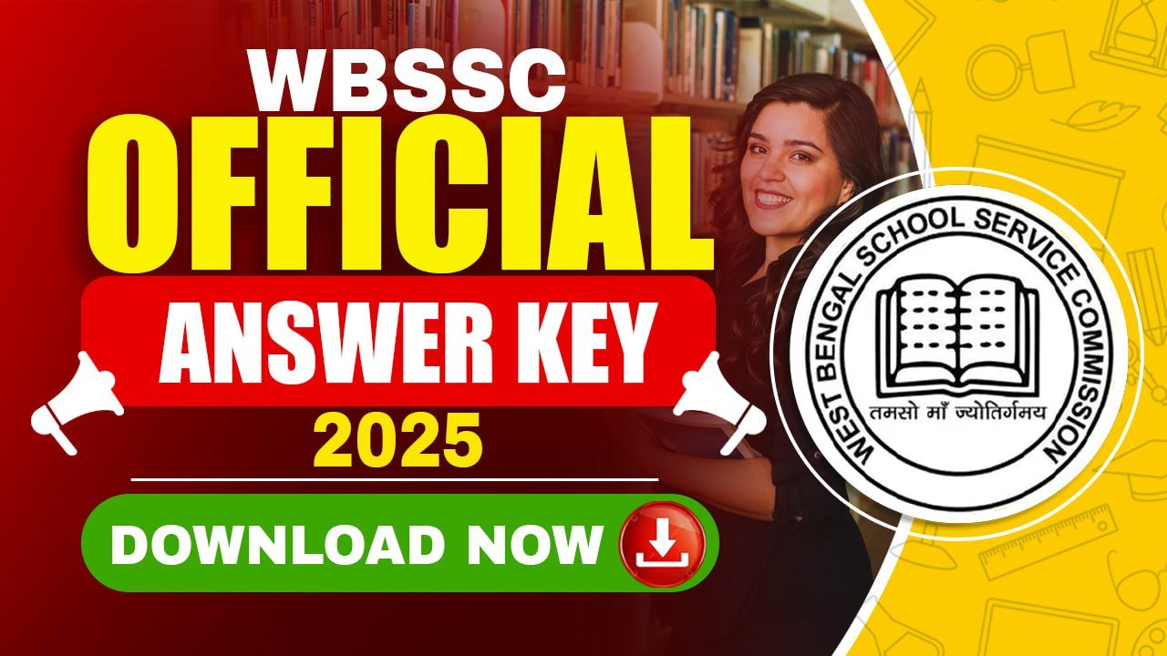 WBSSC SLST 2025 Answer Key Released – Find Your Subject & Download Now