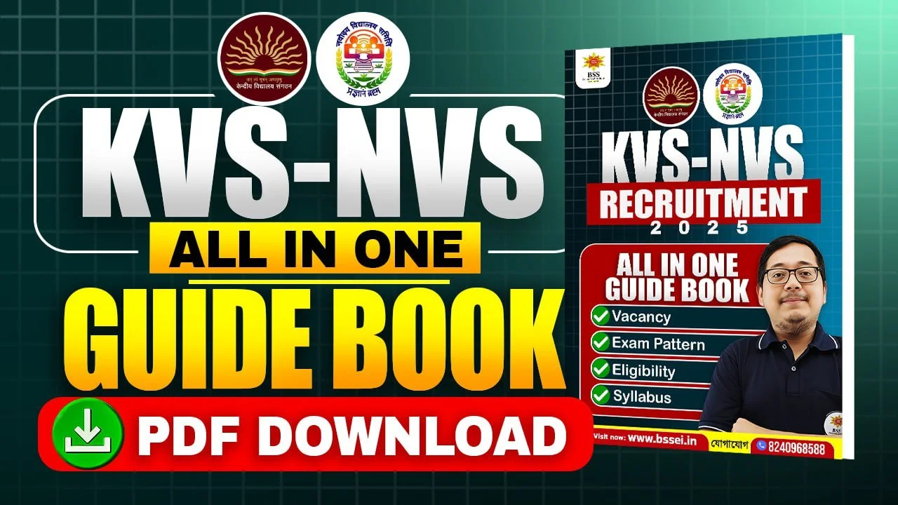 KVS & NVS All-in-One Guidebook: Complete Preparation Guide for 2025 Exams