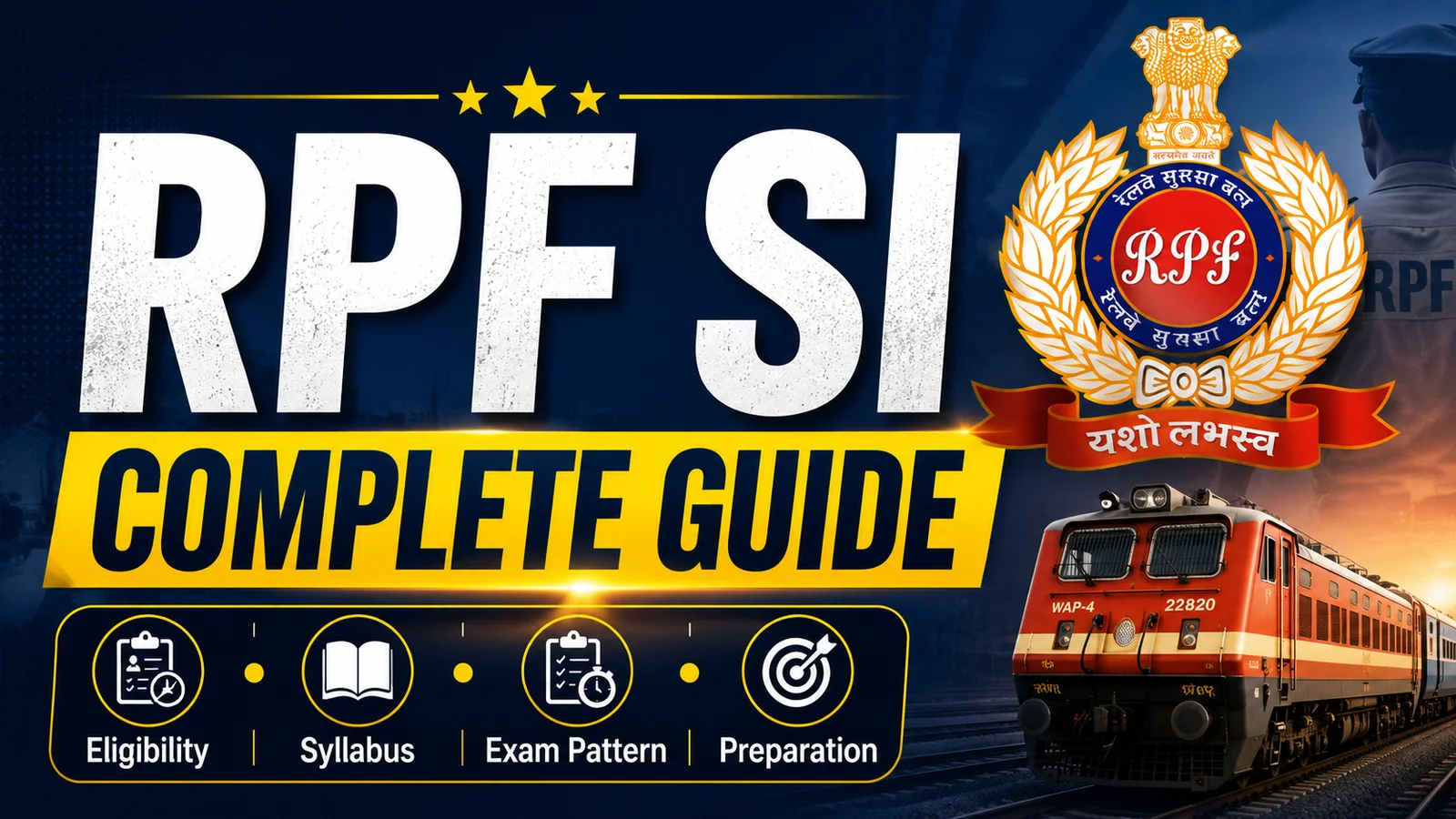 RPF SI Recruitment 2026: বিজ্ঞপ্তি, যোগ্যতা, সিলেবাস ও বেতন সম্পর্কে সম্পূর্ণ গাইড