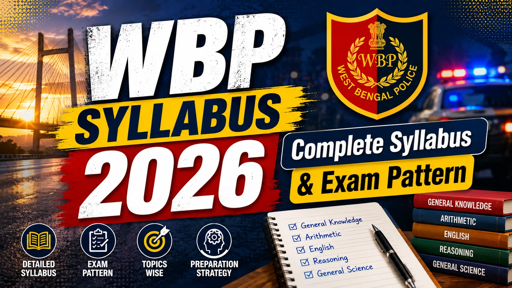 WBP Syllabus 2026: Complete Guide to Constable & SI Exam Pattern and Syllabus
