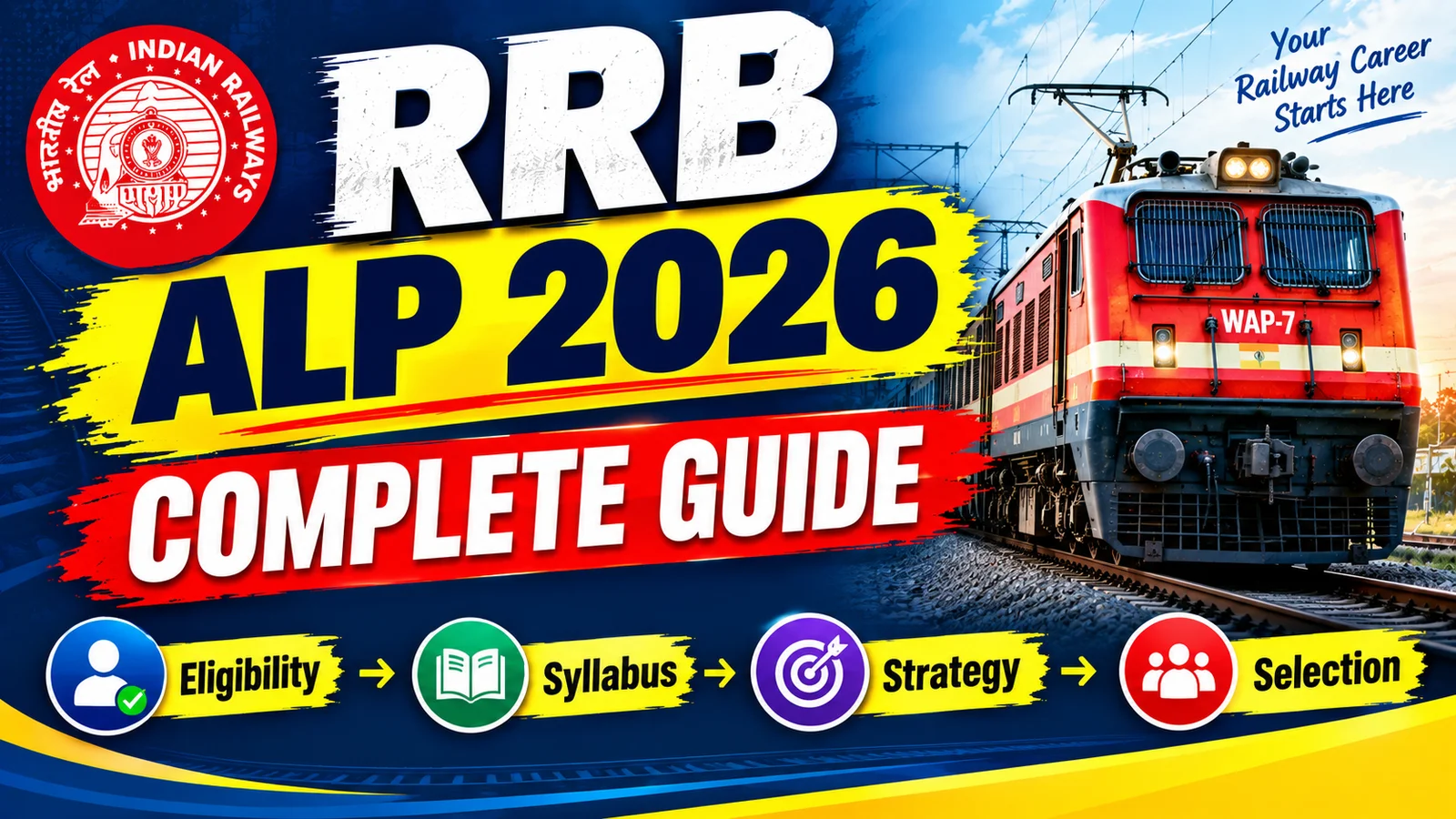 RRB ALP 2026: সম্পূর্ণ গাইড: শূন্যপদ, যোগ্যতা, পরীক্ষার প্যাটার্ন ও বেতন বিস্তারিত
